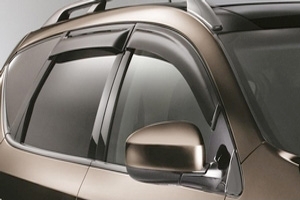 Image of Side Window Deflectors, Front And Rear Set (4-Piece) image for your 2014 Nissan Murano   
